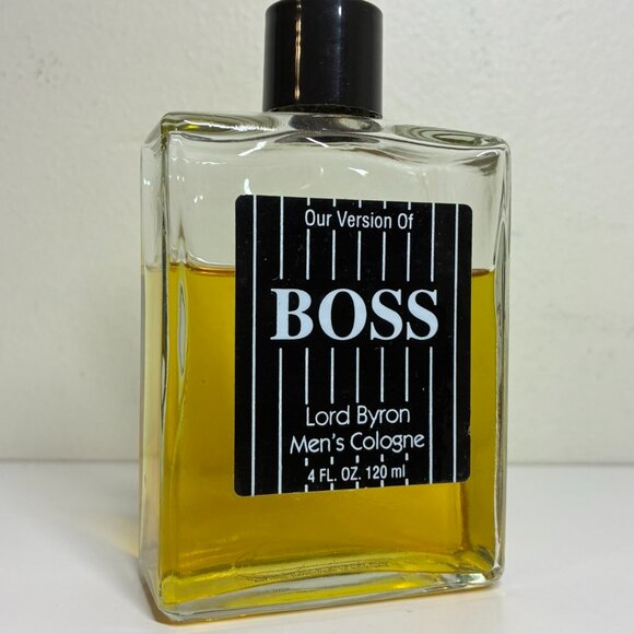Vintage Lord Byron Men's Our Version of BOSS Cologne 4 FL OZ 120ml - Picture 1 of 6